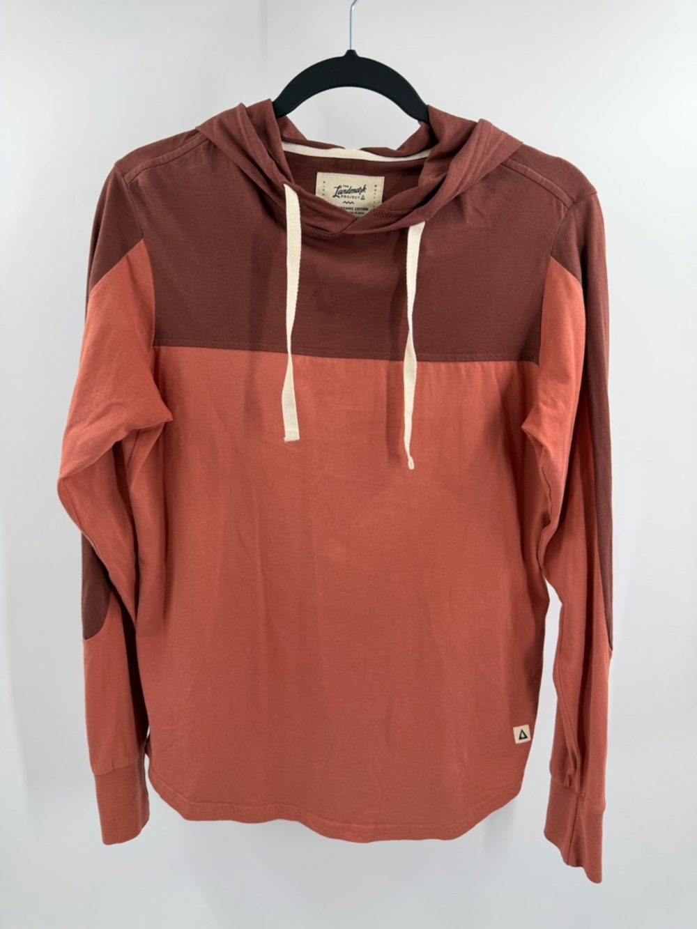 THE‎ LANDMARK PROJECT Men's Basecamp Hoodie 100% Organic Cotton Small